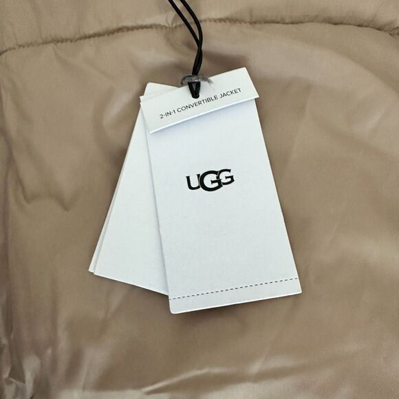 Ugg Keeley Long Puffer Coat Women’s XL 2-in-1 convertible $428 New - Picture 2 of 12